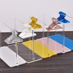 Organisateur de cintres en argile polymère 1Set/8 pièces boucles d'oreilles présentoir en