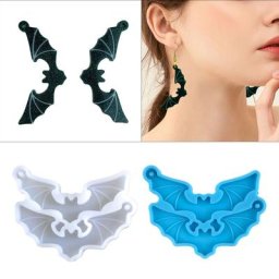 Earring Pendant Mold Resin Epoxy Silicone Mold Jewelry Casting DIY Crafts K3ND