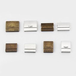 Fermoir magnétique plat à grand trou pour bijoux cuir plat 5mm 10mm 15mm 20mm 30mm 2