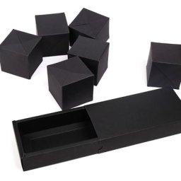 Boîte cadeau pop-Up noire bricolage Album Photo Scrapbook saut livre cadeau