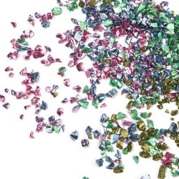Verre en pierre concassé 10-450g 0.5-2mm décoration pour bricolage moule en résine époxy
