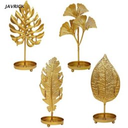 Présentoir de bijoux en fer en forme de feuille support de rangement pour boucles d'oreilles