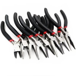 1 pièce outils à main multifonctions bijoux pinces équipement rond nez fin coupe fil pince pour