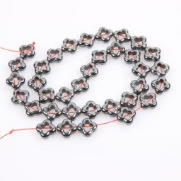 Pierres naturelles en hématite Non magnétique 12x16mm perles d'énergie en vrac pour la