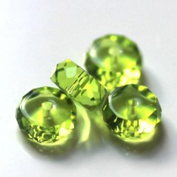StrePepper-Perles en Verre Clip AAA en Forme de Vitre 4x8mm 50 Pièces/Lot pour Travaux Manuels et