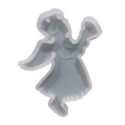 CPDD – porte-clés arbre de noël chaussettes père noël moule en Silicone avec trou pendentif fait