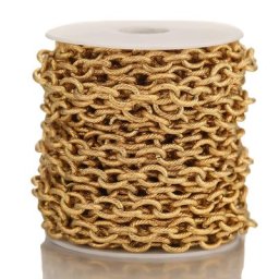 JORoll-Câble torsadé en acier inoxydable NK Cuban Equifor DIY colliers et bracelets de la