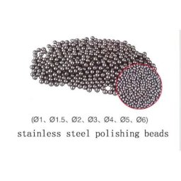 Boule de polissage ronde en acier inoxydable boule de polissage pour bijoux support de culbutage