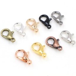 Crochets de fermoir ster corrigés en alliage pour collier et bracelet accessoires de bijoux
