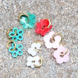 Moules à bijoux en résine pour porte-clés pendentif fleur moule en silicone floral livraison
