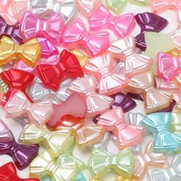 Perles acryliques à dos plat pour bijoux artisanat sans trou boucle d'oreille bricolage épingles