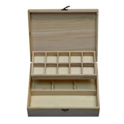Boîte à bijoux en bois en bois