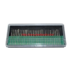 Kit de bricolage artisanat 30 pièces mèches de diamant pointe de forage verre pierre précieuse