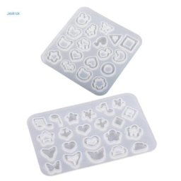 Moule de remplissage en Silicone pour la fabrication de bijoux pendentif porte-clés