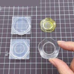 Moules en Silicone pour décoration de gâteaux Mini assiette glaçon Fondant artisanat DIY