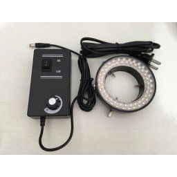 Lampe d'éclairage annulaire LED réglable pour Microscope stéréo industriel loupe d'appareil photo