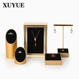 Accessoires de présentation de bijoux en métal étagère pour colliers Bracelet bague affichage