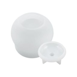 Moules de boîte de rangement en silicone en forme de pot moules en résine Xy élection en cristal