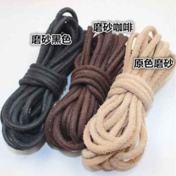 Fil de ULrond en cuir véritable pour l'artisanat de bijoux de bricolage ceinture conviviale rée
