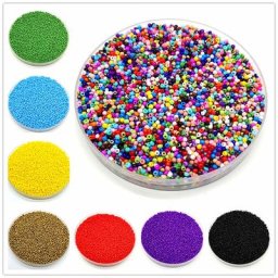 Perles de rocaille en verre tchèque de 1.8mm 1000 pièces/lot perles de cristal d'autriche pour la