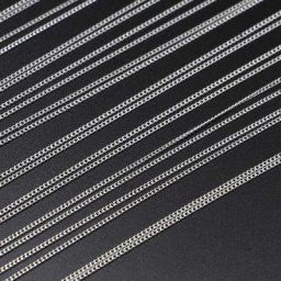 Lot de 12 fermoirs à homard en or de 45cm fournitures de chaînes pour la fabrication de bijoux