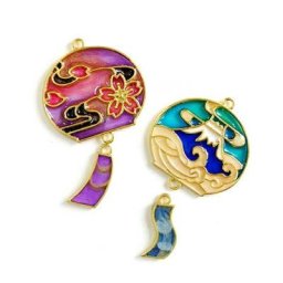 Accessoires de bijoux vintage breloques lanterne creuse pendentif outils de bricolage bijoux en