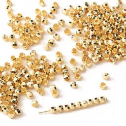 Collier de bracelet de visage découpé avec des perles plaqué or 18 carats composants de résultats