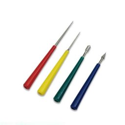 Ensemble d'outils pour agrandissement de trous de perles 4 pièces diamant perles de verre
