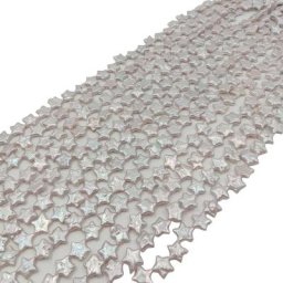 Perles baroques en forme d'étoile gris clair perles en vrac d'eau douce 100% naturelles avec étoile