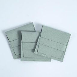 Sacs cadeaux en microcarence pour bijoux pocommuniste d'emballage pour boucle d'oreille bague