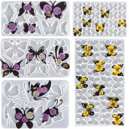 Moule 3D en résine de silicone pour boucle d'oreille outil de prise en compte des accessoires