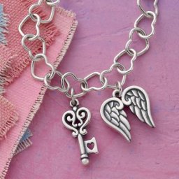 JUJIE-Pendentif Aile Rétro en Acier Inoxydable Accessoires de Bijoux à Faire Soi-Même Trou Unique