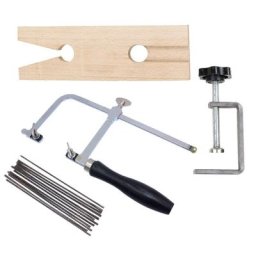 Ensemble de scie de bijoutier professionnel 3 en 1 outils de bijouterie cadre de scie 144 lames