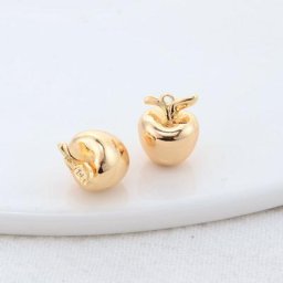 Breloques en laiton en forme de pomme pour la présidence fournitures exécutives bracelets et