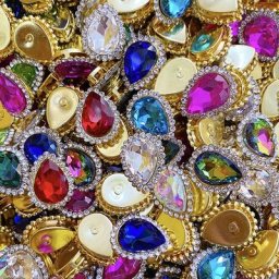 Cabochons en cristal de verre 14x18mm 20 pièces/lot perles à coudre pour bijoux bricolage