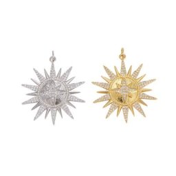 Fermoir pendentif badge flocon de neige pour femme bijoux bricolage fournitures exécutives