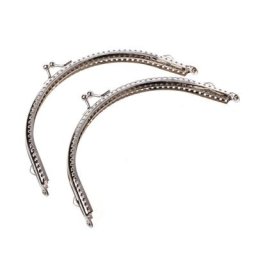 JAVRICK – cadre métallique 15cm 1 pièce arche de fermoir bricolage pour sac à main couleur