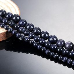 Perles rondes en pierre de grès violet naturel 4 6 8MM pour la fabrication de bijoux accessoires