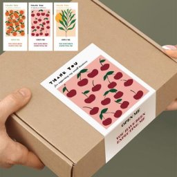 Lot de 50 étiquettes de remerciement pour le soutien de ma petite entreprise pour boîte-cadeau