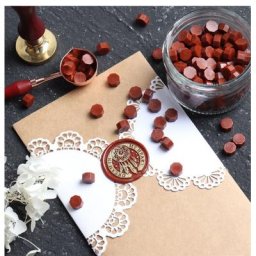 Tapis en Silicone pour sceau de cire tampon en forme d'octogone pour bricolage artisanat