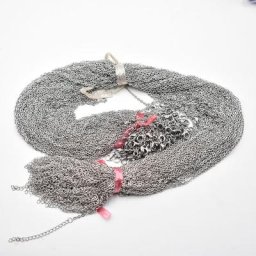 Corde de collier en acier inoxydable fermoir JOcorrigé accessoires de bijoux à bricoler soi-même