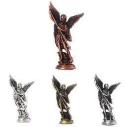 Statue de St. Michael the archange en alliage de Zinc décoration religieux cadeaux de noël pour