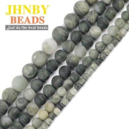 JHNBY – perles rondes en pierre naturelle 4/6/8/10MM pour la fabrication de bijoux accessoires de