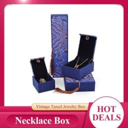 Boîte de rangement pour bijoux boucles d'oreilles bague bracelet collier cadeau de mariage