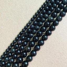 Perles Rondes en Obsidienne Arc-en-Ciel Pierres Naturelles de 15 Pouces Taille au Choix de 6 8