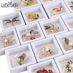 Boîte d'emballage de bijoux de cadre flottant d'album 3D présentoir de clé de pièce de monnaie