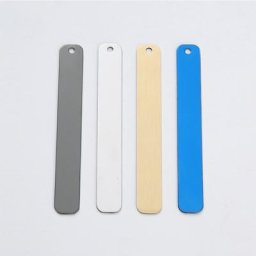 Blancs de gravure laser pour marque-page en métal pendentif en acier inoxydable cadeau