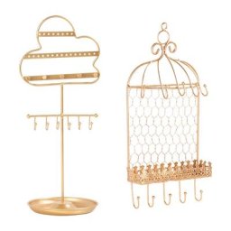 E0BF-Support de boucles d'oreilles pour la présidence Bijoux de confrontation Support de boucles