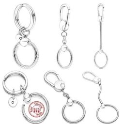 Bijou en argent Sterling 2022 porte-clés adapté à l'original Pandora pendentif bricolage cadeau