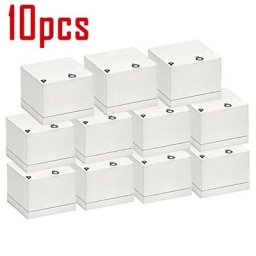 Boîtes à matiques en papier pour boucles d'oreilles et breloques étui à bijoux à la mode cadeau de